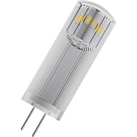 OSRAM HOMELIGHTING 4058075449800 LED En.trieda 2021 E (A - G) G4 valcovitý tvar 1.5 W = 20 W teplá biela (Ø x v) 12 mm x 36 mm 2 ks; 4058075449800