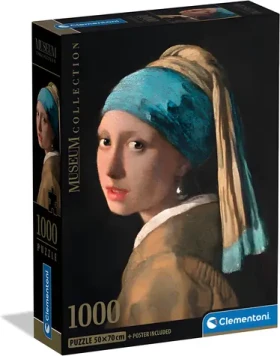 Clementoni Puzzle Museum Collection: Dievča s perlou