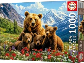 Educa Puzzle Medvede Grizzly