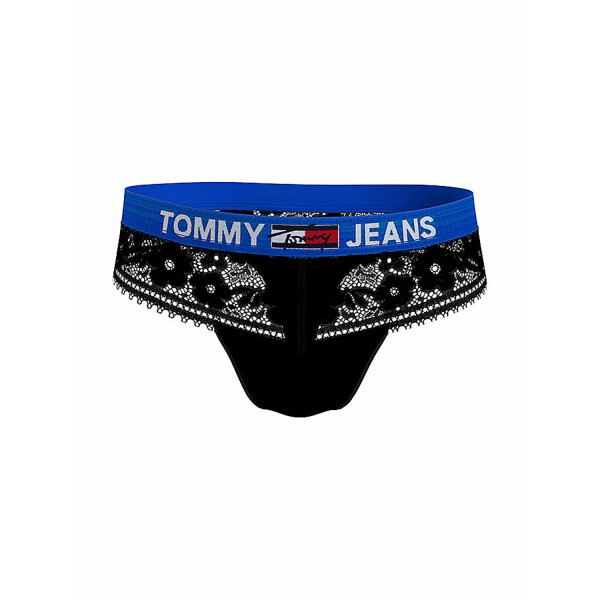Dámske džínsové čipkované tangá UW0UW03950-BDS - Tommy Hilfiger S