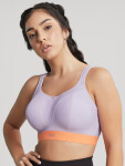 Športová podprsenka Non Wired Bra 7341B fialovo/orange - Panache 80H