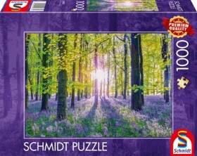 Schmidt Puzzle Jemné modré zvončeky v lese