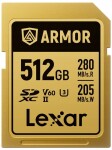 Lexar Armor Gold SDXC 512 GB Class 10 UHS-II/U3 V60 (LSDAMGL512G-RNNNG)