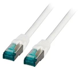 EFB Cat.6A S/FTP 1,5 m biela / Patch kábel / RJ-45 / LSZH / 10 Gigabit Ethernet (MK6001.1,5W)