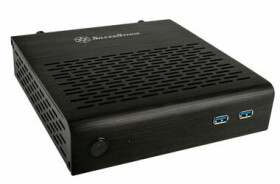 SilverStone SST-PT13B-USB3.0 Petit čierna / Thin Mini-ITX / 2x USB 3.0 / bez zdroja / VESA 100 (SST-PT13B-USB3.0)