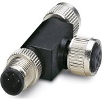 Bus system T-connector SAC-4P-M12T/2XM12 CCL 1559783 Phoenix Contact; 1559783