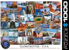 EUROGRAPHICS Puzzle Svetobežník - USA