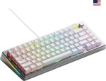 Glorious Glorious Gaming GMMK 3 PRO HE 75% Prebuilt klawiatura USB QWERTY US English strieborný