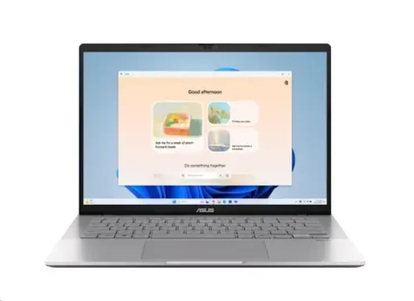 Asus Vivobook S14 strieborná / 14" WUXGA / Intel Core Ultra 7 255H 2.0GHz / 16GB / 1TB SSD / Intel Graphics / W11H (S3407CA-LY008W)