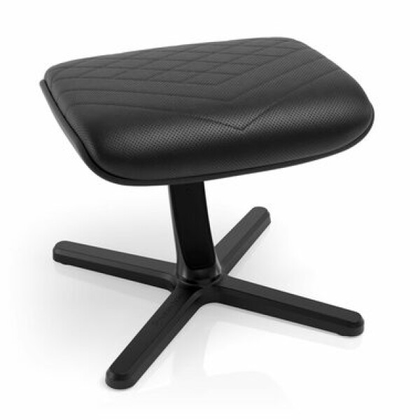 Noblechairs Footrest 2 čierna / Podnožka / PU koža / nastaviteľná / maximálny sklon 45° (NBL-FR-PU-BLK)