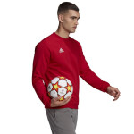 Pánska mikina Entrada 22 HB0577 červená - Adidas XXL červená