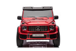 Mamido Mamido Elektrické autíčko Mercedes G63 AMG 2x24V 4x200W XXL lakované červené