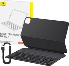 Baseus Magnetyczne etui z klawiaturą Brilliance Pad Pro12.9" (czarne)