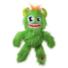 Dog Fantasy Hračka - Monsters strašidlo pískacie chlpaté zelená 35cm (454-307150)
