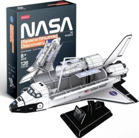 CubicFun Puzzle 3D NASA: Raketoplán Discovery