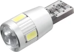 Compass LED autožárovka T10 CAN-BUS bílá / Autožárovka / 6x LED / 12V / 1,3W / 360lm (33796)