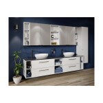 CERSANIT - Umývadlo na dosku LARGA ELLIPSE (50x38) K677-002