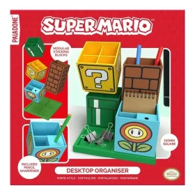 Paladone Organizér na ceruzky Super Mario / Organizér / S integrovaným strúhadlom (PP11592NNEPM)