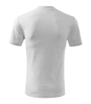 Klasické tričko unisex biele S