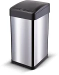 Lamart LT8106 / Bezdotykový odpadkový kôš / 40 l / senzor pohybu / USB napájanie / nerez, plast (8590669386390)
