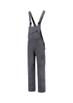 Priemyselné pracovné nohavice Dungaree Overall so šnúrkou unisex convoy grey S