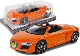 Naťahovacie autíčko kabriolet 1:18 oranžové