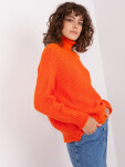 BA SW 8049 jumper.20P oranžová jedna velikost