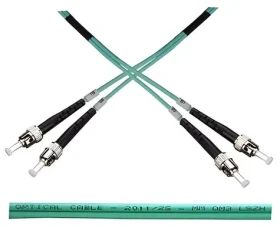 OPTIX ST-ST / Optický patch cord / Multi mode 50/125 / OM3 / Duplex / 3 m (8595589813015)