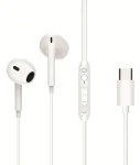 Conceptronic USB-C slúchadlá do uší biela / Slúchadlá / S mikrofónom / 16 Ohm / 1,2 m (BRENDAN02W)