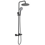 REA - Sprchová sada bez výtoku s termostatom Lungo Black REA-P6733
