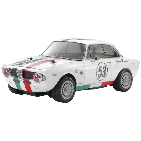 Tamiya Alfa Romeo Giulia Spr. Club 1:10 RC model auta elektrický rally BS; 300058732