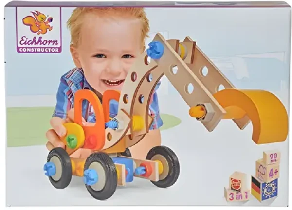 EICHHORN Drevená stavebnica Bager Constructor