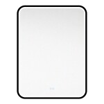 Mereo Zrkadlo hranaté 60x80 cm, LED osvetlenie a odhmlievanie CN171