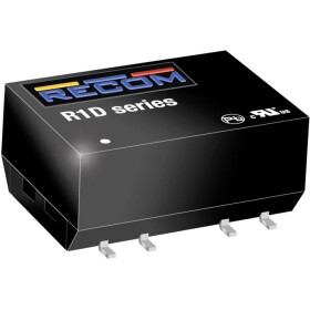 RECOM R1D-0505 DC / DC menič napätia, SMD 5 1 W Počet výstupov: 2 x Obsah 1 ks; R1D-0505