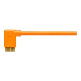 Tether Tools USB kábel USB-A zástrčka, USB Micro-B 3.0 zástrčka 4.60 m oranžová 90 ° Zatočený doprava CU61RT15-ORG; CU61RT15-ORG