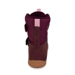Dievčenské zimné barefoot topánky s membránou VIKI Bordo Bugga B00212-06 - 31