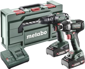 Metabones Metabo Combo-Set SB 18 + SSD 18 LT 200 BL -Akku-Schlagbohrschrauber, Akku-Schlagschrauber inkl. Akku, inkl. Ladegerät (685197000)