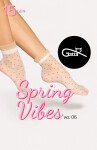 Ponožky Gatta Spring Vibes wz.06 15 den nero-silver Univerzální