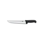 VICTORINOX Fibrox 28 cm čierna / Porážací nôž / Hladké ostrie / Fibrox rukoväť (5.5203.28)