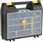 STANLEY 1-92-734 / Plastový box na elektronáradie s organizérom / 35.9x32.5x13.6 cm (1-92-734)