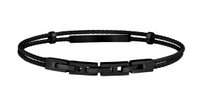 BREIL Dvojitý oceľový náramok pre mužov Loop TJ3441