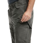 Bushman Pánske ripstopové nohavice Asgard tmavá khaki 62
