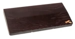 Glorious Drevená opierka zápästia k myši čierna / 20 x 10 cm / pogumované dno (GV-M-DARK)