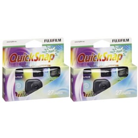 Fujifilm Quicksnap Flash 27 jednorazový fotoaparát 2 ks so vstavaným bleskom; 7130786