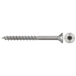 Fischer 574124 skrutky do drevotriesky 4.5 mm 50 mm TX Nerezová oceľ 200 ks; 574124