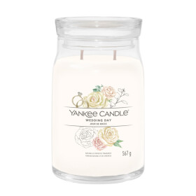 Yankee Candle Signature Wedding Day veľký pohár 567g / doba horenia až: 90h (5038581124995)