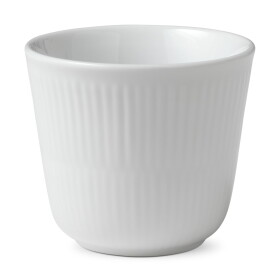 Royal Copenhagen Porcelánový termohrnček White Fluted 260 ml