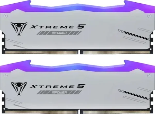 Patriot Viper Xtreme 5 RGB MPower 32GB (2x16GB) čierna / DIMM DDR5 / 6400MHz / CL32 / On-Die ECC / Unbuffered (PVXR532G64C32KM)