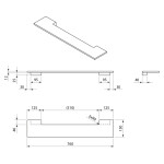 SAPHO - VISO guľaté zrkadlo s LED osvetlením a policou, ø 70cm, biela mat VS070-02