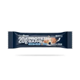 20 g Protein bar - GymBeam (cookies cream, 55 g) (110368-4-55g-cookies&krém)